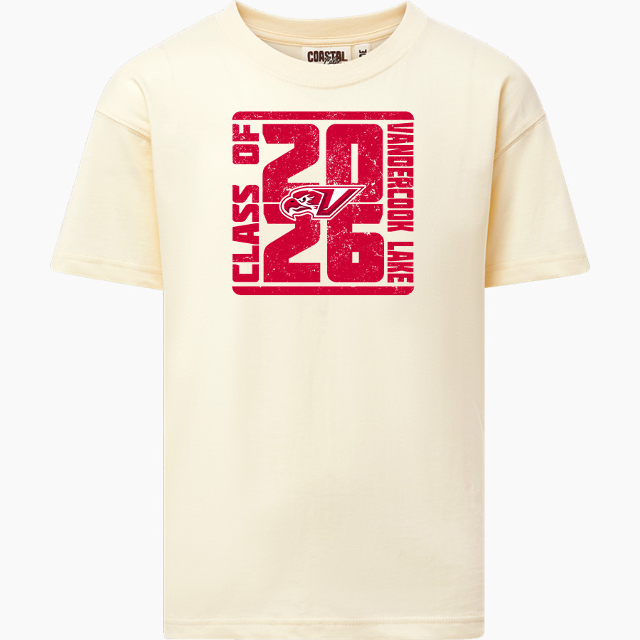 VANDERCOOK LAKE HIGH SCHOOL JAYHAWKS MV Sport Youth Coastal Color Tee