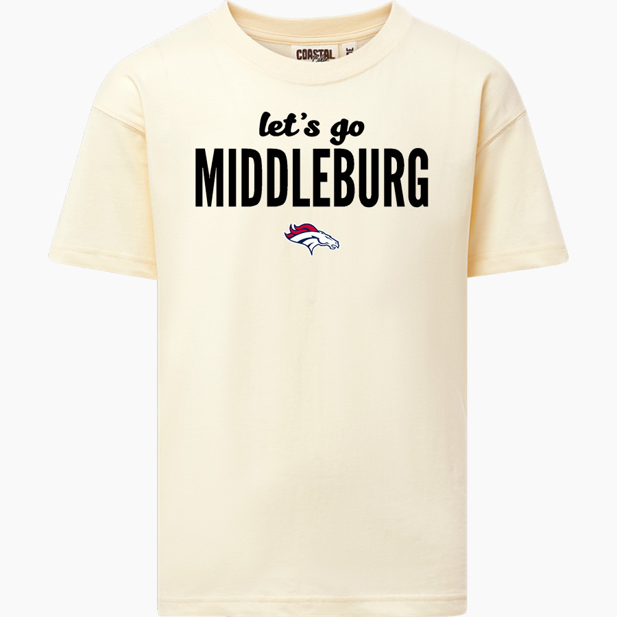 MIDDLEBURG HIGH SCHOOL BRONCOS MV Sport Youth Coastal Color Tee