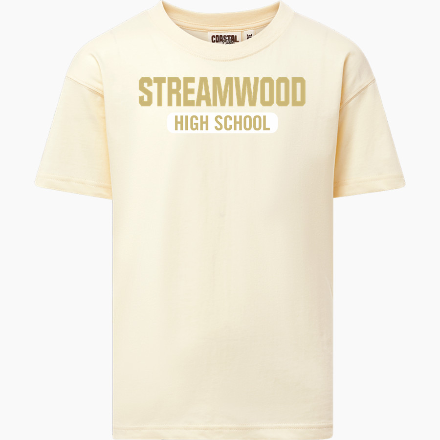 STREAMWOOD HIGH SCHOOL SABRES <span class="pdp-name-mascot">STREAMWOOD SABRES</span> MV Sport Youth Coastal Color Tee