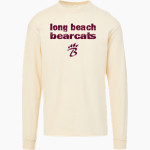LONG BEACH HIGH SCHOOL BEARCATS <span class="pdp-name-mascot">LONG BEACH BEARCATS</span> MV Sport Men's Coastal Color Long Sleeve Tee Front Thumbnail