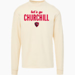 CHURCHILL HIGH SCHOOL CHARGERS <span class="pdp-name-mascot">CHURCHILL CHARGERS</span> MV Sport Men's Coastal Color Long Sleeve Tee Front Thumbnail