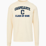 CHAPELGATE CHRISTIAN ACADEMY YELLOW JACKETS official sideline store MV Sport Men's Coastal Color Long Sleeve Tee Front Thumbnail