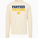 SHADE HIGH SCHOOL PANTHERS MV Sport Men's Coastal Color Long Sleeve Tee Front Thumbnail