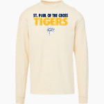 St. Paul of The Cross Tigers MV Sport Men's Coastal Color Long Sleeve Tee Front Thumbnail