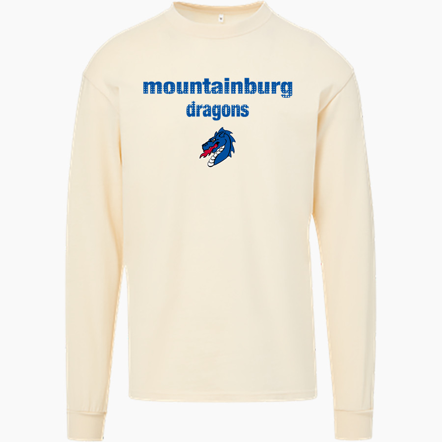 Mountainburg Dragons <span class="pdp-name-mascot">Mountainburg Dragons</span> MV Sport Men's Coastal Color Long Sleeve Tee