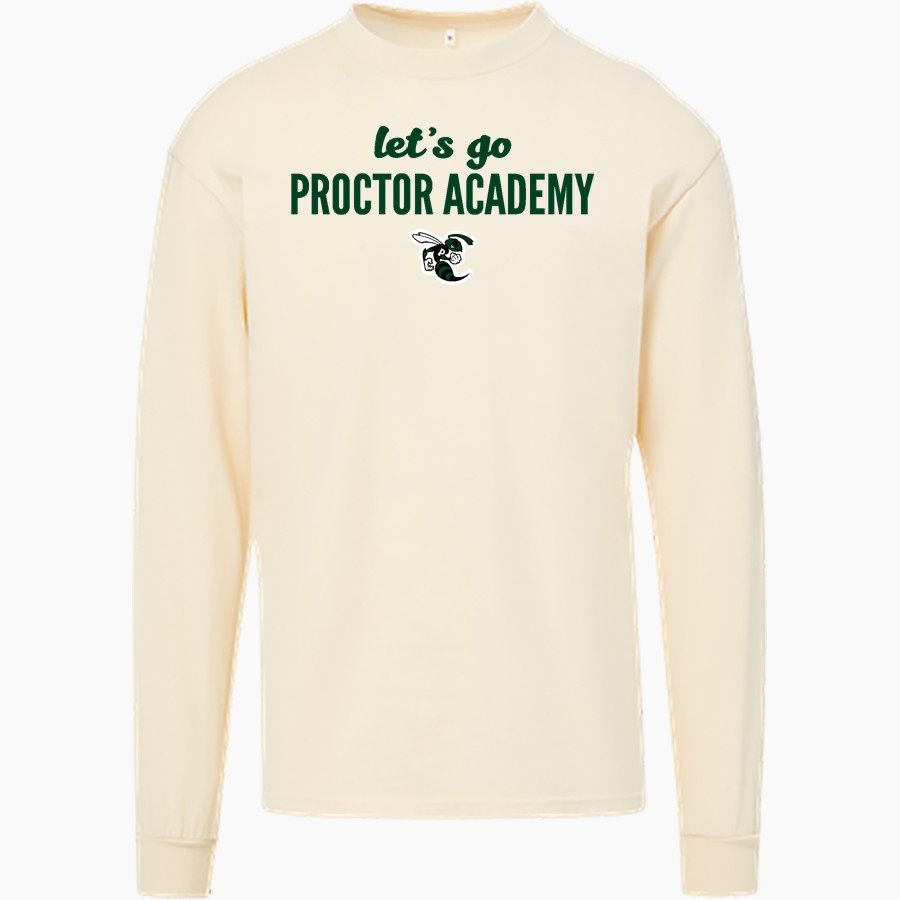 PROCTOR ACADEMY HORNETS MV Sport Men's Coastal Color Long Sleeve Tee