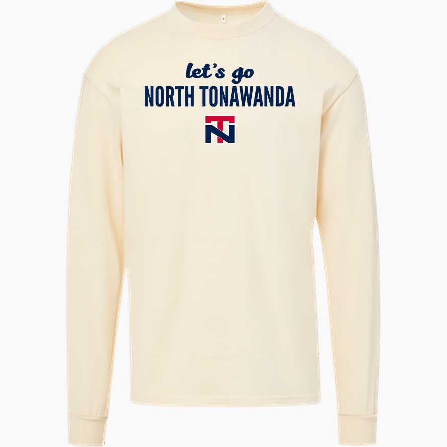 North Tonawanda Lumberjacks MV Sport Men's Coastal Color Long Sleeve Tee