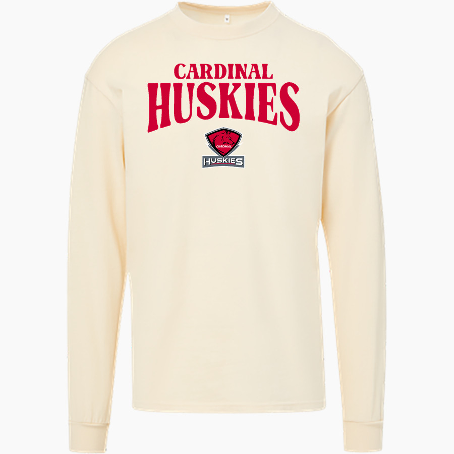 CARDINAL HIGH SCHOOL HUSKIES MV Sport Men's Coastal Color Long Sleeve Tee