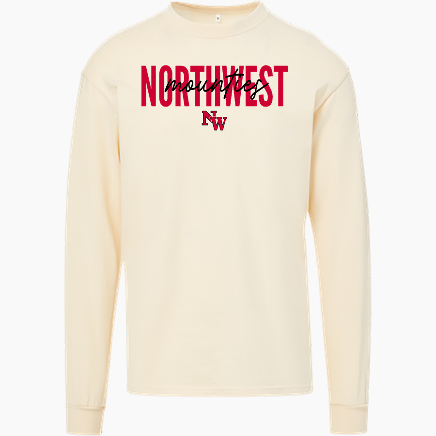 Northwest Mounties <span class="pdp-name-mascot">Northwest Mounties</span> MV Sport Men's Coastal Color Long Sleeve Tee