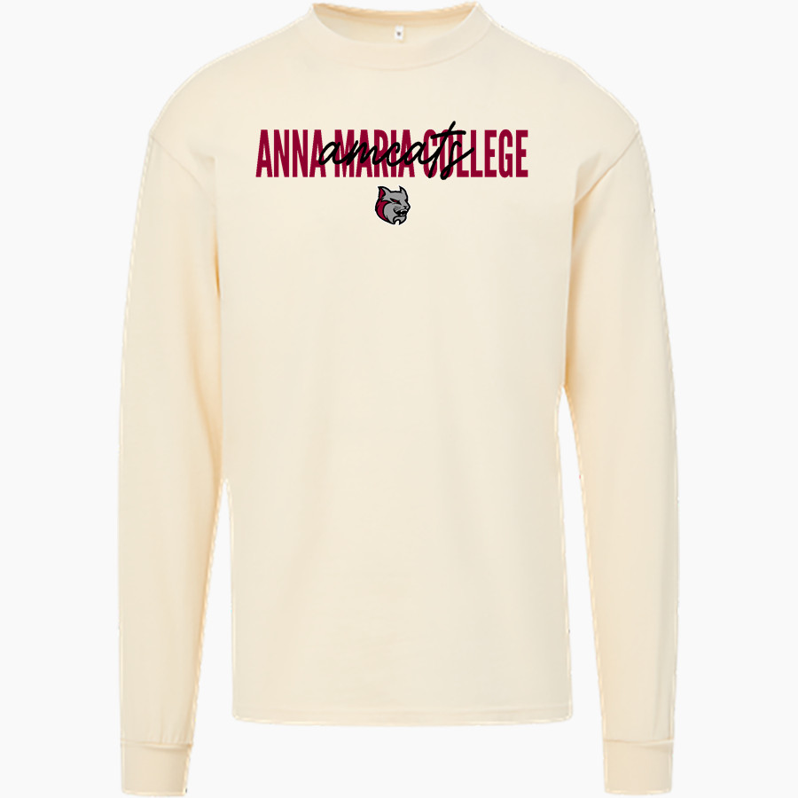 Anna Maria College Amcats <span class="pdp-name-mascot">Anna Maria College Amcats</span> MV Sport Men's Coastal Color Long Sleeve Tee