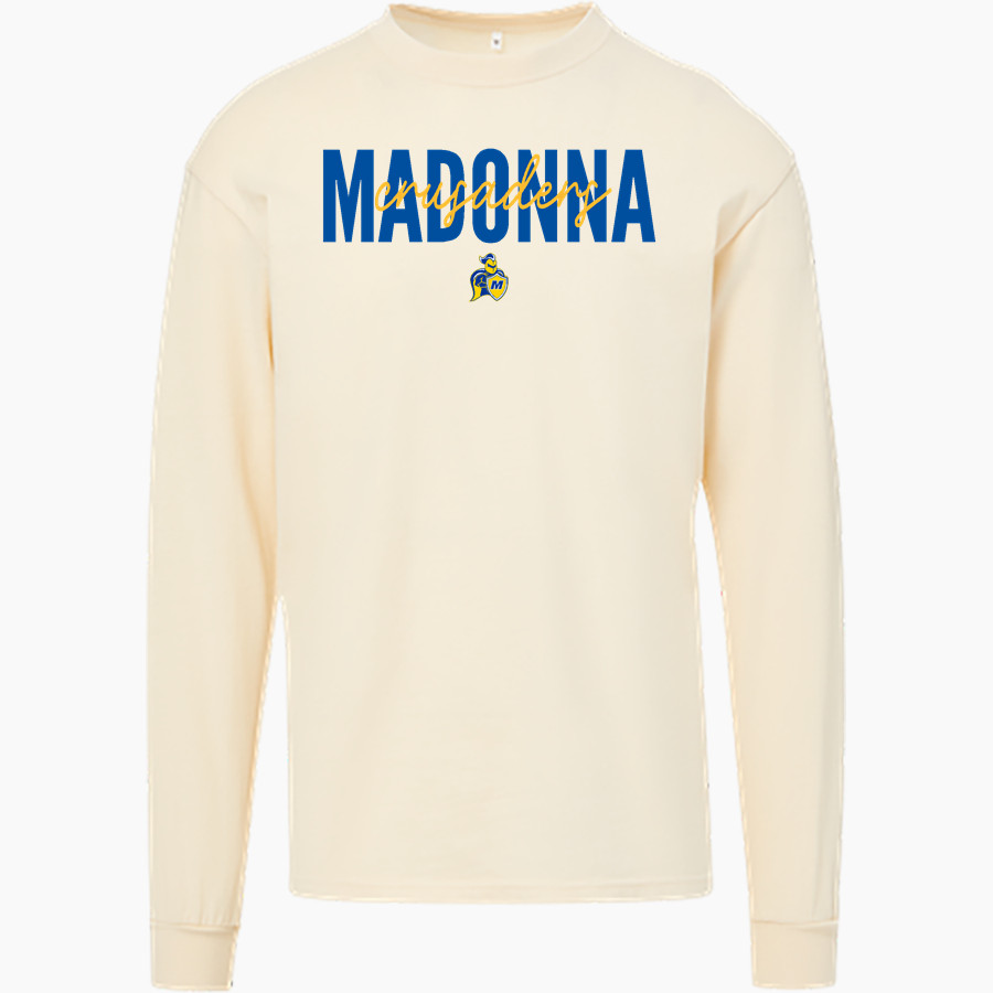 Madonna Crusaders MV Sport Men's Coastal Color Long Sleeve Tee