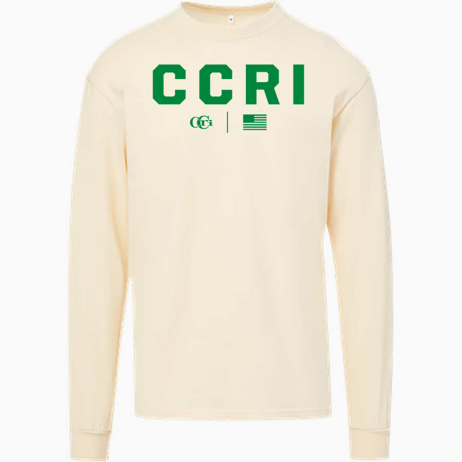 Community College of Rhode Island Knights <span class="pdp-name-mascot">COMMUNITY COLLEGE OF RHODE ISLAND Knights</span> MV Sport Men's Coastal Color Long Sleeve Tee