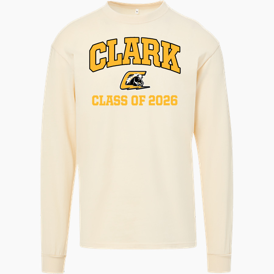 CLARK HIGH SCHOOL CHARGERS <span class="pdp-name-mascot">CLARK CHARGERS</span> MV Sport Men's Coastal Color Long Sleeve Tee