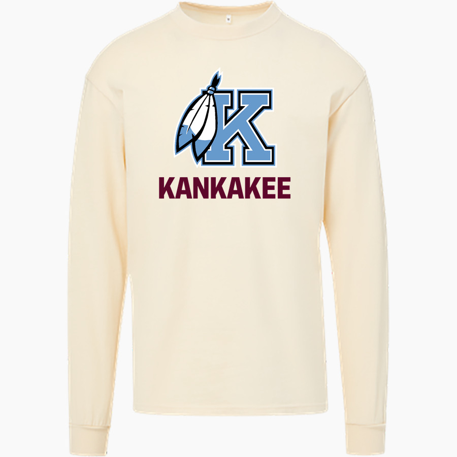 Kankakee Kays <span class="pdp-name-mascot">Kankakee High School Kays</span> MV Sport Men's Coastal Color Long Sleeve Tee