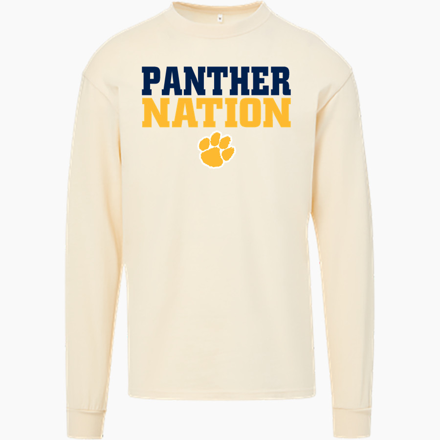 SHADE HIGH SCHOOL PANTHERS MV Sport Men's Coastal Color Long Sleeve Tee