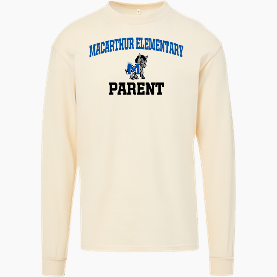 MacArthur Elementary Mustangs <span class="pdp-name-mascot">McArthur Elementary</span> MV Sport Men's Coastal Color Long Sleeve Tee