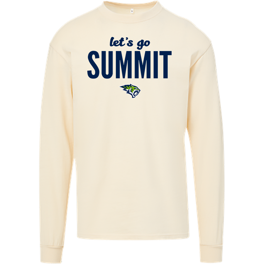 Summit Sabrecats <span class="pdp-name-mascot">Summit School Sabrecats</span> MV Sport Men's Coastal Color Long Sleeve Tee