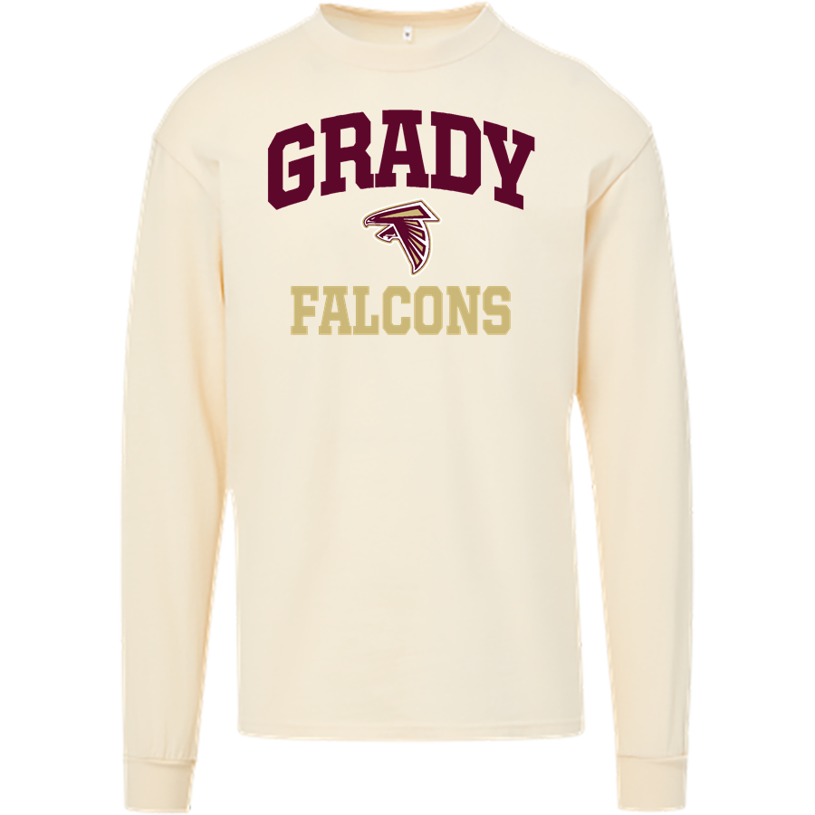 WM E GRADY VOC TECH SCHOOL FALCONS <span class="pdp-name-mascot">GRADY HIGH SCHOOL FALCONS</span> MV Sport Men's Coastal Color Long Sleeve Tee