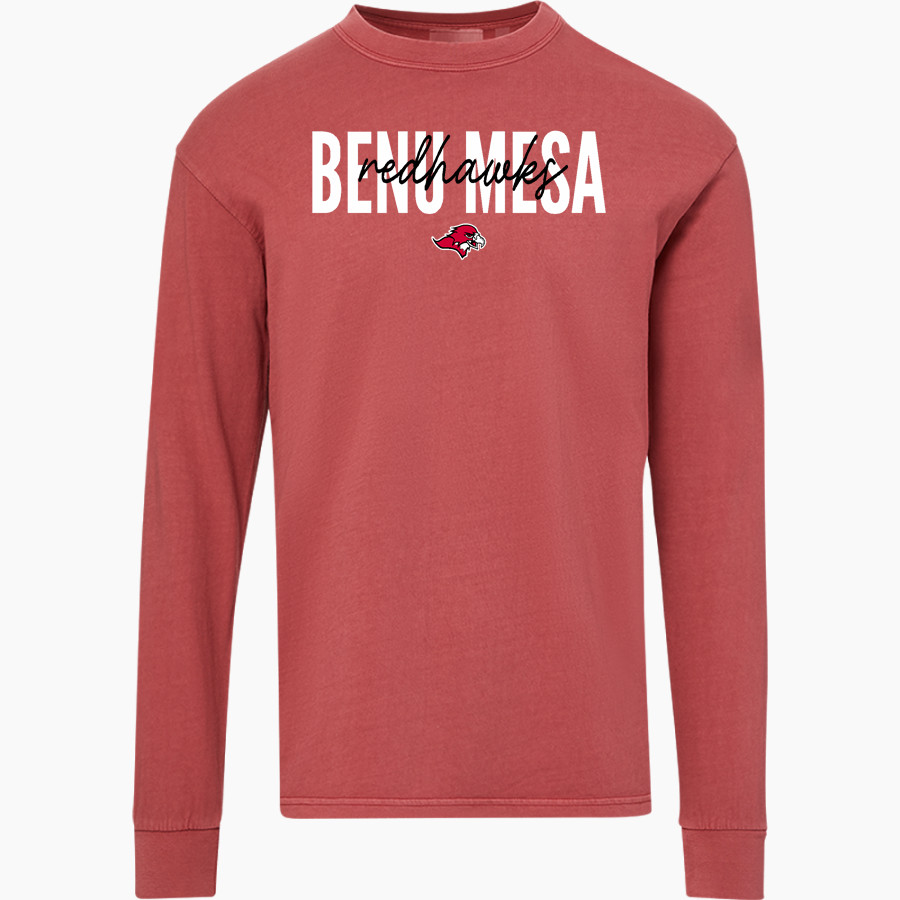 Benedictine University Mesa Redhawks <span class="pdp-name-mascot">Benedictine University Redhawks</span> MV Sport Men's Coastal Color Long Sleeve Tee
