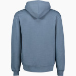 CROW HIGH SCHOOL Cougars Online Store MV Sport Men's Retro Heather Full-Zip Hoodie Back Thumbnail