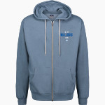 TAHOKA HIGH SCHOOL BULLDOGS <span class="pdp-name-mascot">TAHOKA BULLDOGS</span> MV Sport Men's Retro Heather Full-Zip Hoodie Front Thumbnail