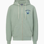 St. Patrick's Academy Wolfhounds <span class="pdp-name-mascot">Great Falls Central Catholic H S Mustangs</span> MV Sport Men's Retro Heather Full-Zip Hoodie Front Thumbnail