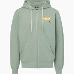 CATHEDRAL HIGH SCHOOL PANTHERS <span class="pdp-name-mascot">CATHEDRAL PANTHERS</span> MV Sport Men's Retro Heather Full-Zip Hoodie Front Thumbnail