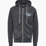 Southern Alamance Patriots <span class="pdp-name-mascot">Southern Alamance Patriots</span> MV Sport Men's Retro Heather Full-Zip Hoodie Front Thumbnail