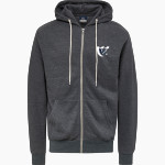 Breck Mustangs <span class="pdp-name-mascot">Breck School Mustangs</span> MV Sport Men's Retro Heather Full-Zip Hoodie Front Thumbnail