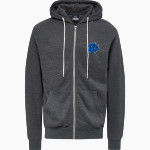 Spring Hill Panthers <span class="pdp-name-mascot">Spring Hill Panthers</span> MV Sport Men's Retro Heather Full-Zip Hoodie Front Thumbnail