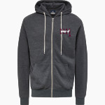 Mash Athletics MV Sport Men's Retro Heather Full-Zip Hoodie Front Thumbnail