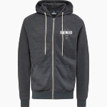 EGBA Avengers MV Sport Men's Retro Heather Full-Zip Hoodie Front Thumbnail