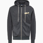 Oxford Wildcats <span class="pdp-name-mascot">Oxford Wildcats</span> MV Sport Men's Retro Heather Full-Zip Hoodie Front Thumbnail