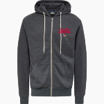 Eleva-Strum Cardinals MV Sport Men's Retro Heather Full-Zip Hoodie Front Thumbnail
