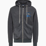 Watkinson Rams <span class="pdp-name-mascot">Watkinson Rams</span> MV Sport Men's Retro Heather Full-Zip Hoodie Front Thumbnail
