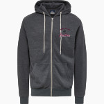 Peachtree Panthers <span class="pdp-name-mascot">Peachtree Academy Panthers</span> MV Sport Men's Retro Heather Full-Zip Hoodie Front Thumbnail