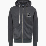 CISTERCIAN PREPARATORY SCHOOL HAWKS <span class="pdp-name-mascot">CISTERCIAN HAWKS</span> MV Sport Men's Retro Heather Full-Zip Hoodie Front Thumbnail