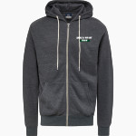 CWA Tarriers MV Sport Men's Retro Heather Full-Zip Hoodie Front Thumbnail