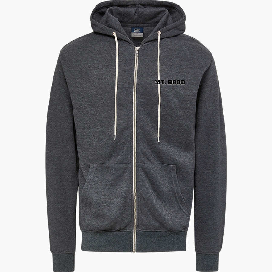 Mt. Hood Community College Mt. Hood Community C <span class="pdp-name-mascot">Mt. Hood Community College</span> MV Sport Men's Retro Heather Full-Zip Hoodie