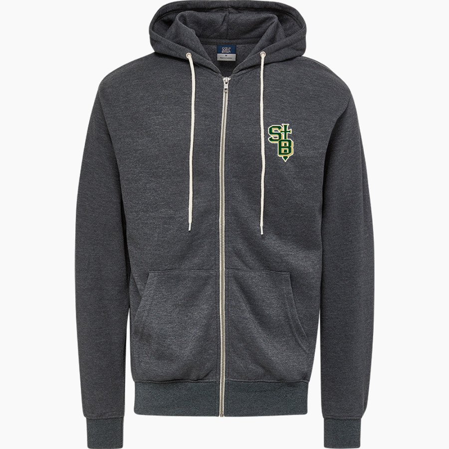 SAINT BONAVENTURE HIGH SCHOOL SERAPHS <span class="pdp-name-mascot">SAINT BONAVENTURE SERAPHS</span> MV Sport Men's Retro Heather Full-Zip Hoodie