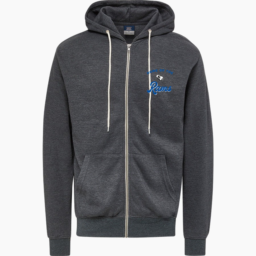 Watkinson Rams <span class="pdp-name-mascot">Watkinson Rams</span> MV Sport Men's Retro Heather Full-Zip Hoodie