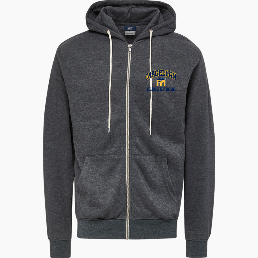 Magellan International School The Online Store <span class="pdp-name-mascot">Magellan Gators</span> MV Sport Men's Retro Heather Full-Zip Hoodie