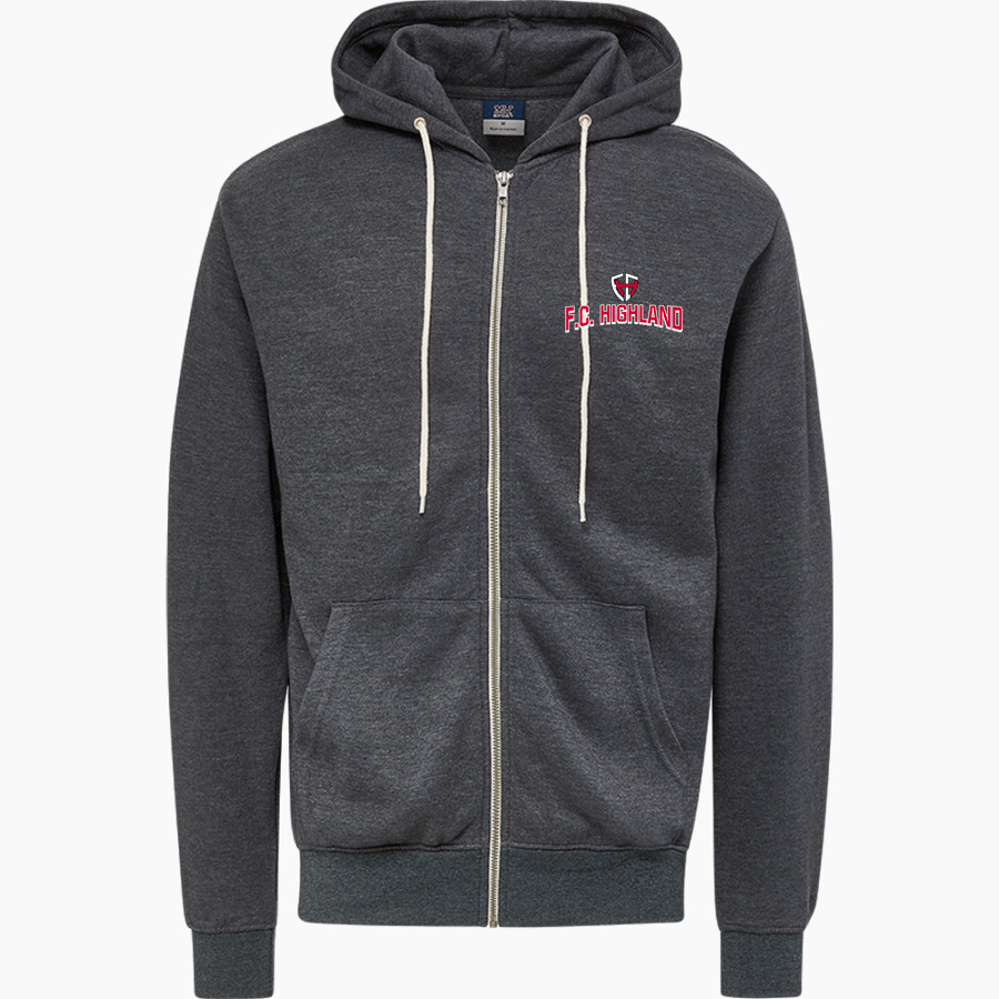 F.C. HIGHLAND F.C. HIGHLAND <span class="pdp-name-mascot">F.C. HIGHLAND</span> MV Sport Men's Retro Heather Full-Zip Hoodie