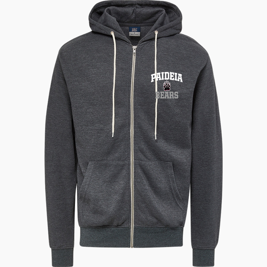 Paideia High Bears <span class="pdp-name-mascot">Paideia High School Bears</span> MV Sport Men's Retro Heather Full-Zip Hoodie