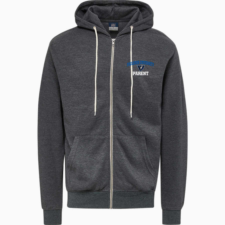 Faulkner University Eagles <span class="pdp-name-mascot">Faulkner University Eagles</span> MV Sport Men's Retro Heather Full-Zip Hoodie