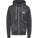 Heart of America Heart of America <span class="pdp-name-mascot">Heart of America Athletic Conference</span> MV Sport Men's Retro Heather Full-Zip Hoodie Front Thumbnail