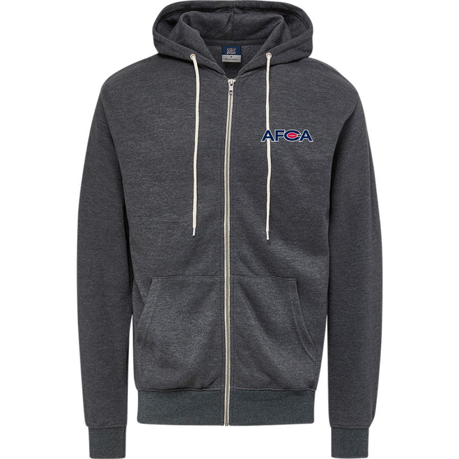 AFCA <span class="pdp-name-mascot">Afca Texas</span> MV Sport Men's Retro Heather Full-Zip Hoodie