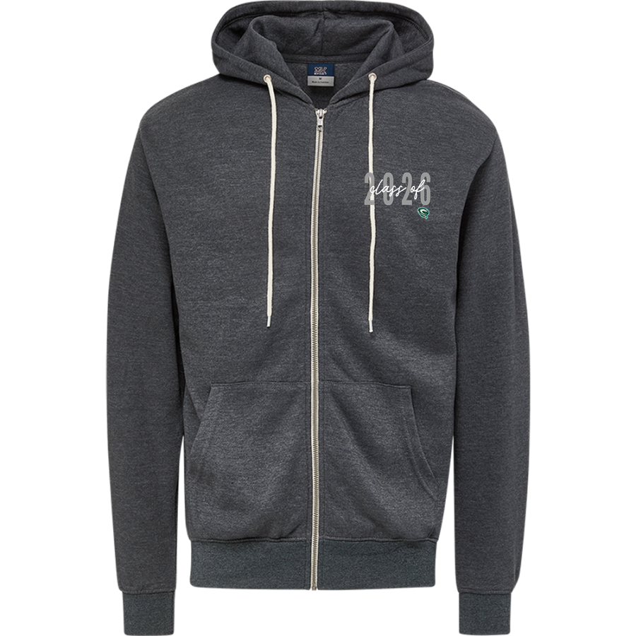 SCTCC Cyclones Online Apparel Store <span class="pdp-name-mascot">St Cloud Cyclones</span> MV Sport Men's Retro Heather Full-Zip Hoodie