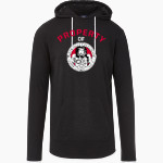 Rivermont Collegiate Lions MV Sport Men's Miles Slub Hooded Long Sleeve Tee Front Thumbnail