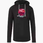 First Baptist First Baptist Church <span class="pdp-name-mascot">First Baptist Church of New Bern</span> MV Sport Men's Miles Slub Hooded Long Sleeve Tee Front Thumbnail